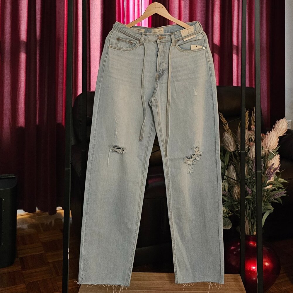 90'S BAGGY RIPPED JEANS